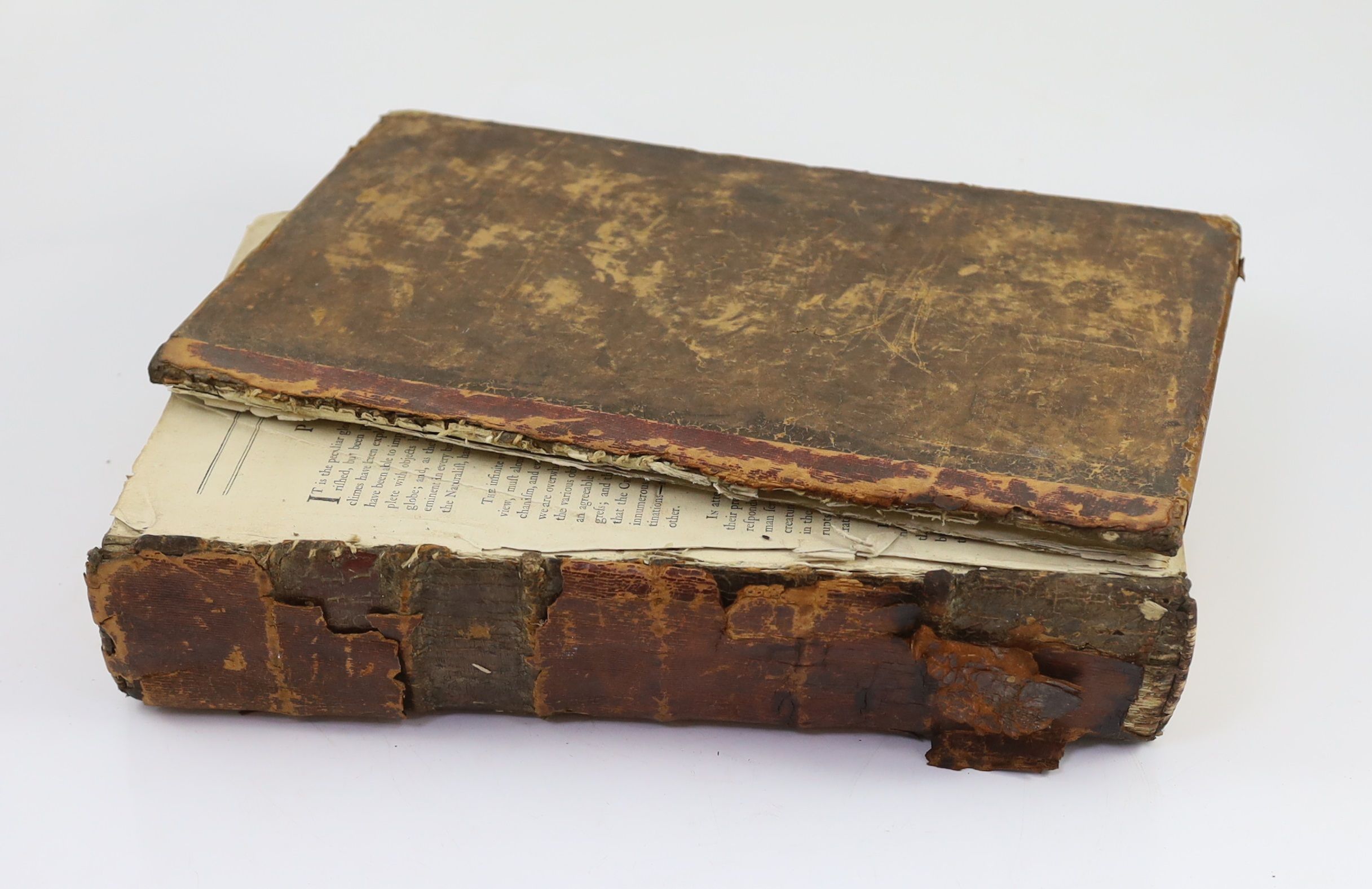 [Mavor, William Fordyce] - Martyn, William Frederick] - A New Dictionary of Natural History; or, Compleat Universal Display of Animated Nature, 2 vols. in one, folio, calf, with 100 (TO BE VERIFIED) hand-coloured engrave